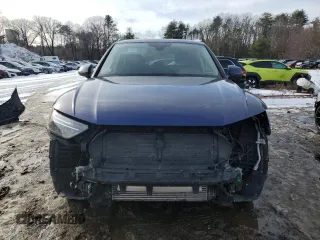 2022 Audi Q5 S line Premium Plus with VIN WA1EAAFY0N2029929, listed as a Copart auction lot 43619955 with 0 mi miles and Salvage Title. Bid and sale history available at carsss.com. Image 5.