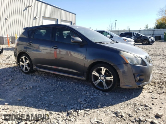 2009 Pontiac Vibe GT with VIN 5Y2SR67069Z431300, listed as a Copart auction lot 75325804 with 318,306 mi miles and Clean Title. Bid and sale history available at carsss.com. Image 4.