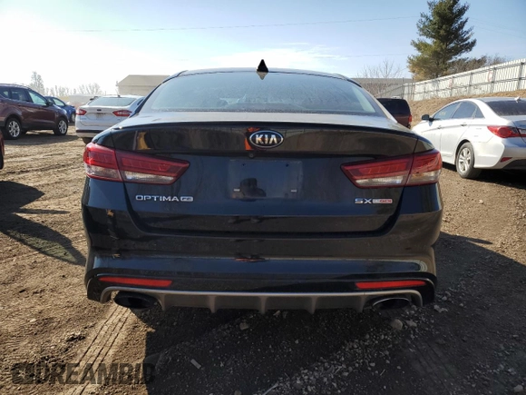 2016 Kia Optima SX Turbo with VIN 5XXGW4L27GG075109, listed as a Copart auction lot 50602175 with 101,881 mi miles and Clean Title. Bid and sale history available at carsss.com. Image 6.