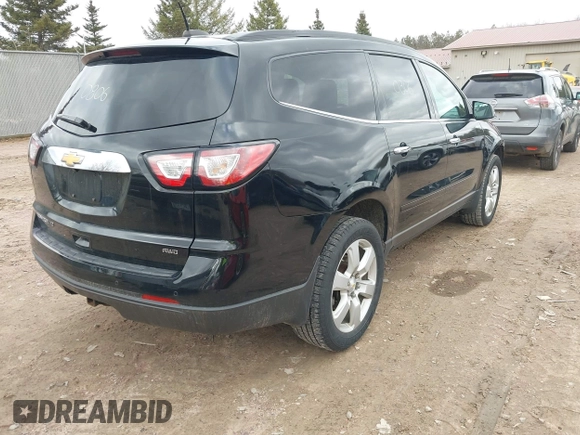 2017 Chevrolet Traverse LT with VIN 1GNKVGKD6HJ171772, listed as a IAAI auction lot 42080806 with 155,134 mi miles and . Bid and sale history available at DreamBid. Image 4.