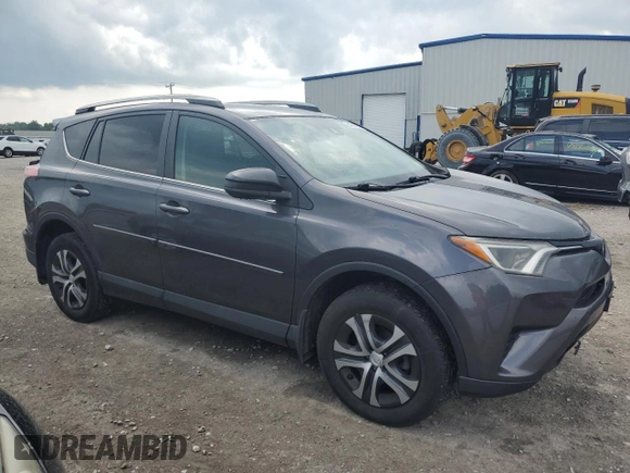 2017 Toyota RAV4 LE with VIN 2T3BFREV4HW591330, listed as a Copart auction lot 64726745 with 93,909 mi miles and Salvage title. Bid and sale history available at DreamBid. Image 4.