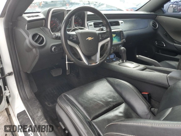 2013 Chevrolet Camaro LT z VIN 2G1FC1E38D9172713, wystawiony jako Copart lot #52681855 z przebiegiem 65 440 mil mil oraz Czysty tytuł • Clean title. Historia ofert i sprzedaży dostępna na DreamBid. Obrazek 8.