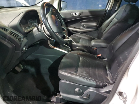 2019 Ford EcoSport Titanium with VIN MAJ6S3KL3KC280162, listed as a Copart auction lot 48044285 with 25,253 mi miles and Clean Title. Bid and sale history available at DreamBid. Image 7.