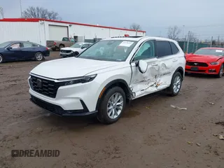 2025 Honda CR-V EX-L with VIN 5J6RS4H7XSL000321, listed as a IAAI auction lot 41530210 with 9,362 mi miles and . Bid and sale history available at DreamBid. Image 2.
