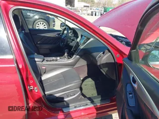 2015 Infiniti Q50 z VIN JN1BV7AR6FM420284, wystawiony jako IAAI lot #41795605 z przebiegiem 160 353 mil mil oraz . Historia ofert i sprzedaży dostępna na DreamBid. Obrazek 5.