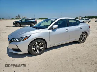 2021 Nissan Sentra SV с VIN 3N1AB8CVXMY223147, выставлен на аукционе Copart как лот 60263515 с пробегом 70 760 миль миль и Чистый • Clean title. История ставок и продаж доступна на DreamBid. Изображение 1.