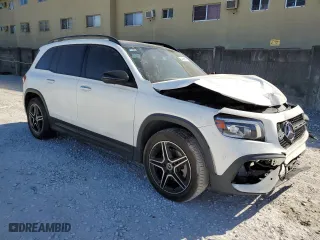 2022 Mercedes-Benz GLB with VIN W1N4M4HB0NW232968, listed as a Copart auction lot 82396574 with 27,841 mi miles and Non Repairable. Bid and sale history available at carsss.com. Image 4.
