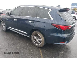2019 Infiniti QX60 LUXE with VIN 5N1DL0MN1KC512944, listed as a IAAI auction lot 41515162 with 60,090 mi miles. Bid and sale history available at carsss.com. Image 3.