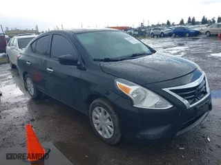 2019 Nissan Versa Sedan SV with VIN 3N1CN7AP6KL802709, listed as a IAAI auction lot 41818338 with 127,358 mi miles. Bid and sale history available at carsss.com. Image 1.
