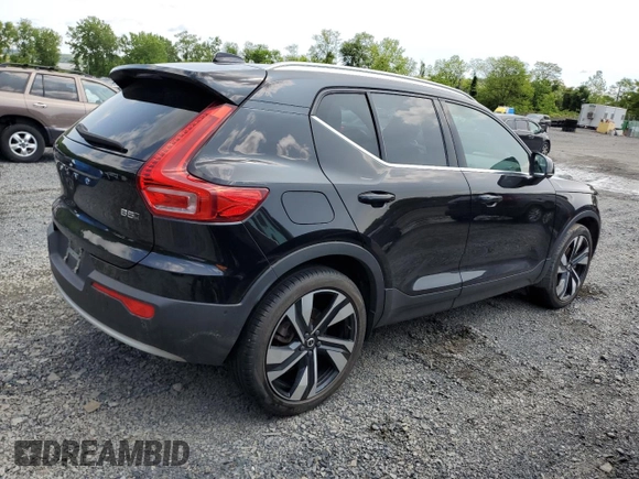 2023 Volvo XC40 Plus Bright Theme с VIN YV4L12UN0P2990297, выставлен на аукционе Copart как лот 58774155 с пробегом 24 189 миль миль и Списание • Salvage title. История ставок и продаж доступна на DreamBid. Изображение 3.