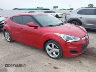 2014 Hyundai Veloster RE:FLEX with VIN KMHTC6AD4EU193709, listed as a IAAI auction lot 42369344 with 175,457 mi miles and . Bid and sale history available at DreamBid. Image 1.