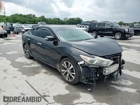 2017 Nissan Maxima SL with VIN 1N4AA6AP9HC431095, listed as a Copart auction lot 60036375 with 244,639 mi miles and Salvage title. Bid and sale history available at DreamBid. Image 14.