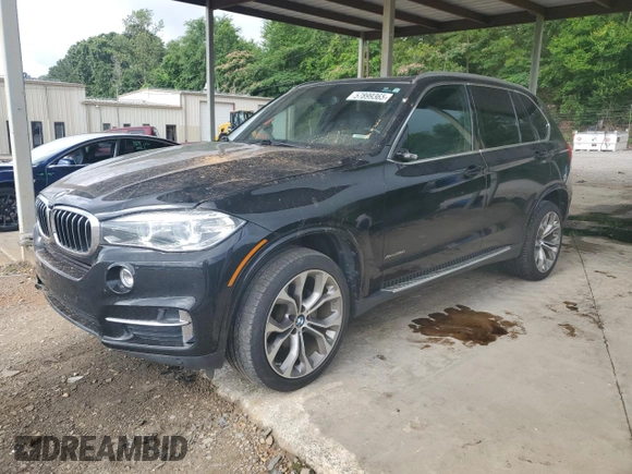 2017 BMW X5 xDrive35i z VIN 5UXKR0C50H0U53714, wystawiony jako Copart lot #57899365 z przebiegiem 124 846 mil mil oraz Szkoda całkowita • Salvage title. Historia ofert i sprzedaży dostępna na DreamBid. Obrazek 1.