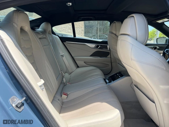 2020 BMW 8 Series 840i with VIN WBAGV2C04LCD51052, listed as a Copart auction lot 53079133 with 28,184 mi miles. Bid and sale history available at carsss.com. Image 6.