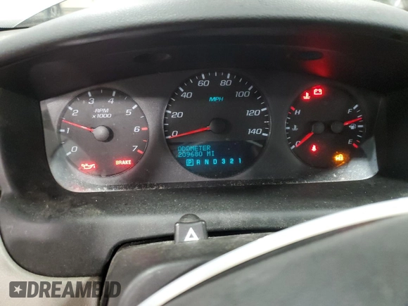 2006 Chevrolet Impala LS with VIN 2G1WB55K569369147, listed as a Copart auction lot 48026725 with 209,680 mi miles and Salvage title. Bid and sale history available at DreamBid. Image 9.