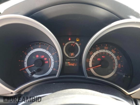 2014 Scion tC with VIN JTKJF5C7XE3085579, listed as a Copart auction lot 52431165 with 44,421 mi miles and Salvage Title. Bid and sale history available at carsss.com. Image 9.