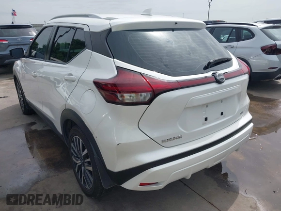 2022 Nissan Kicks SV with VIN 3N1CP5CV1NL518712, listed as a IAAI auction lot 41895567 with 79,683 mi miles. Bid and sale history available at carsss.com. Image 3.