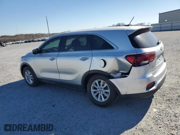 2020 Kia Sorento L with VIN 5XYPG4A3XLG630956, listed as a Copart auction lot 50085525 with 67,377 mi miles and Salvage Title. Bid and sale history available at carsss.com. Image 2.