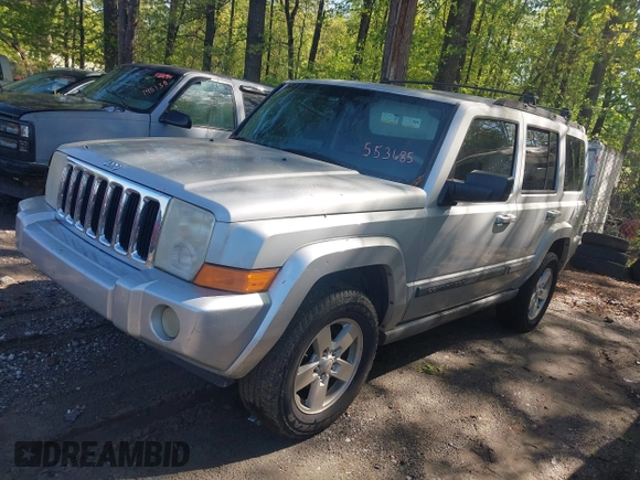 2007 Jeep Commander Sport with VIN 1J8HH48K17C553685, listed as a IAAI auction lot 42025539 with 357,865 mi miles. Bid and sale history available at carsss.com. Image 2.