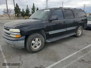 2003 Chevrolet Suburban LS with VIN 3GNEC16T43G296118, listed as a Copart auction lot 54633345 with 143,091 mi miles and Clean Title. Bid and sale history available at carsss.com. Image 1.