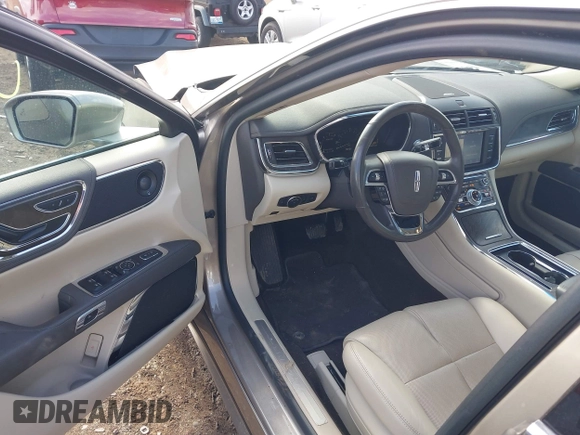 2020 Lincoln Continental Standard with VIN 1LN6L9VK2L5603518, listed as a IAAI auction lot 41860373 with 74,957 mi miles. Bid and sale history available at carsss.com. Image 21.