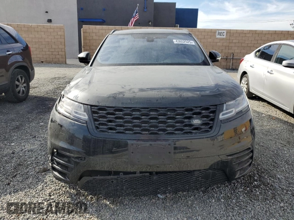 2019 Land Rover Range Rover Velar R-Dynamic SE with VIN SALYL2FVXKA219126, listed as a Copart auction lot 43652525 with 45,969 mi miles and Salvage title. Bid and sale history available at DreamBid. Image 5.