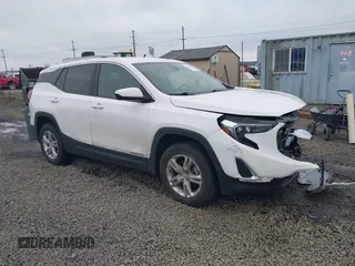 2021 GMC Terrain SLE with VIN 3GKALTEV8ML353620, listed as a IAAI auction lot 41646175 with 38,545 mi miles and . Bid and sale history available at carsss.com. Image 1.