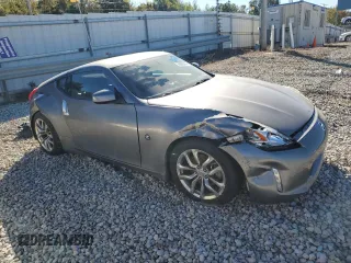2013 Nissan 370Z with VIN JN1AZ4EH5DM381992, listed as a Copart auction lot 76082664 with 92,540 mi miles and Salvage Title. Bid and sale history available at carsss.com. Image 4.