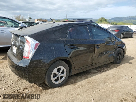 2014 Toyota Prius Four with VIN JTDKN3DU9E0378432, listed as a Copart auction lot 53583685 with 119,952 mi miles and Salvage Title. Bid and sale history available at carsss.com. Image 3.
