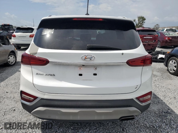 2019 Hyundai Santa Fe SE with VIN 5NMS23AD9KH052915, listed as a Copart auction lot 64799885 with 172,445 mi miles and Clean title. Bid and sale history available at DreamBid. Image 6.