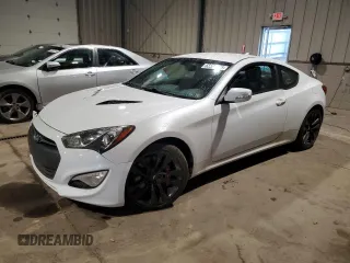 2014 Hyundai Genesis Coupe Ultimate with VIN KMHHU6KJ2EU117641, listed as a Copart auction lot 62582035 with 98,810 mi miles and Salvage title. Bid and sale history available at DreamBid. Image 1.