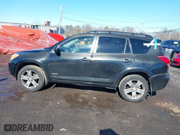 2008 Toyota RAV4 Sport with VIN JTMBK32V886040476, listed as a IAAI auction lot 41576176 with 165,025 mi miles. Bid and sale history available at carsss.com. Image 14.