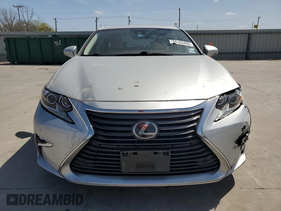 2018 Lexus ES with VIN 58ABK1GG3JU104993, listed as a Copart auction lot 50163495 with 85,640 mi miles and Salvage Title. Bid and sale history available at carsss.com. Image 5.