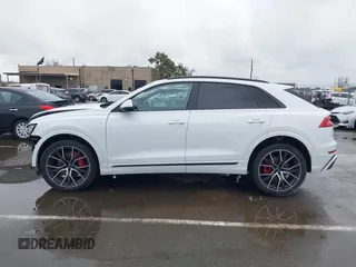 2020 Audi Q8 Premium Plus with VIN WA1EVAF1XLD001371, listed as a IAAI auction lot 41598033 with 39,744 mi miles and . Bid and sale history available at DreamBid. Image 15.