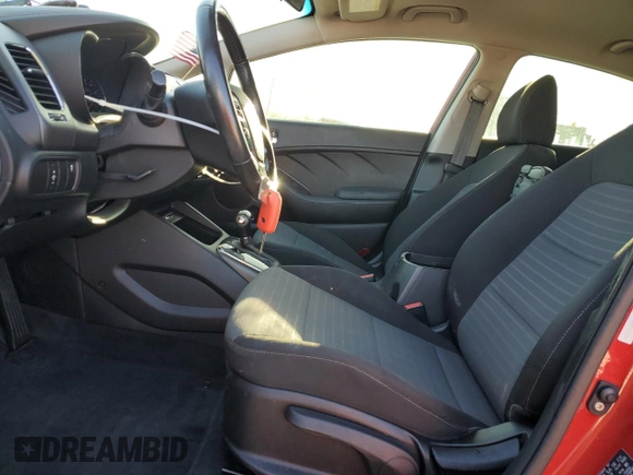 2017 Kia Forte S with VIN 3KPFL4A76HE121249, listed as a Copart auction lot 48788735 with 41,465 mi miles and Salvage Title. Bid and sale history available at DreamBid. Image 7.