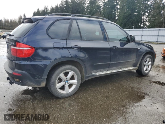2007 BMW X5 3.0si with VIN 5UXFE43547L016641, listed as a Copart auction lot 49328355 with 0 mi miles and Salvage Title. Bid and sale history available at carsss.com. Image 3.