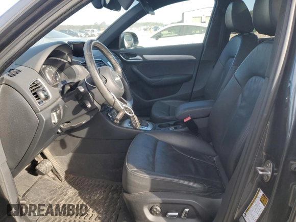 2018 Audi Q3 Premium with VIN WA1BCCFS1JR000879, listed as a Copart auction lot 47221015 with 18,464 mi miles and Salvage title. Bid and sale history available at DreamBid. Image 7.