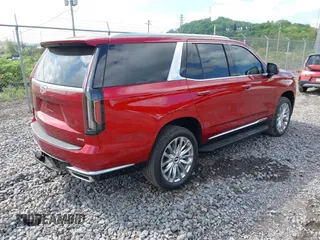 2021 Cadillac Escalade Premium Luxury z VIN 1GYS4BKL6MR453583, wystawiony jako IAAI lot #42129264 z przebiegiem 11 322 mil mil oraz . Historia ofert i sprzedaży dostępna na DreamBid. Obrazek 4.
