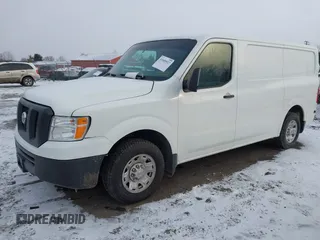 2019 Nissan NV S with VIN 1N6BF0KM0KN808925, listed as a IAAI auction lot 41609527 with 184,264 mi miles. Bid and sale history available at carsss.com. Image 2.