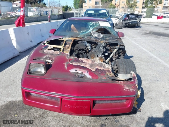 1989 Chevrolet Corvette with VIN 1G1YY2180K5102974, listed as a IAAI auction lot 41808694 with 1 mi miles. Bid and sale history available at carsss.com. Image 12.