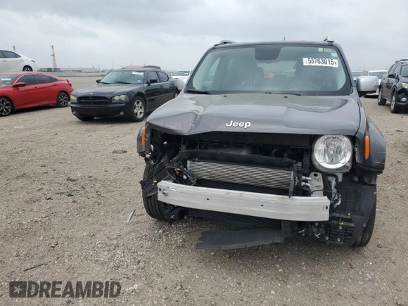 2016 Jeep Renegade Limited z VIN ZACCJADT5GPC52948, wystawiony jako Copart lot #50763015 z przebiegiem 42 824 mil mil oraz Szkoda całkowita • Salvage title. Historia ofert i sprzedaży dostępna na DreamBid. Obrazek 5.
