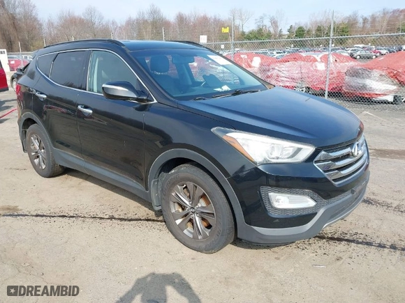 2013 Hyundai Santa Fe Sport with VIN 5XYZUDLB8DG058146, listed as a IAAI auction lot 41997471 with 165,499 mi miles. Bid and sale history available at carsss.com. Image 1.