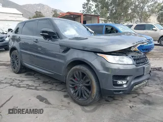 2017 Land Rover Range Rover Sport z VIN SALWR2FE3HA128925, wystawiony jako IAAI lot #42172945 z przebiegiem 82 022 mil mil oraz . Historia ofert i sprzedaży dostępna na DreamBid. Obrazek 1.