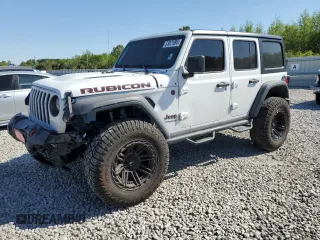 2022 Jeep Wrangler Unlimited Rubicon z VIN 1C4HJXFN2NW212592, wystawiony jako Copart lot #53071895 z przebiegiem 49 986 mil mil oraz Szkoda całkowita • Salvage title. Historia ofert i sprzedaży dostępna na DreamBid. Obrazek 1.