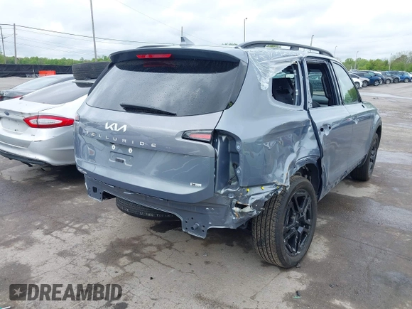 2024 Kia Telluride EX X-Line с VIN 5XYP3DGC7RG542510, выставлен на аукционе IAAI как лот 42221416 с пробегом 5 120 миль миль и . История ставок и продаж доступна на DreamBid. Изображение 6.