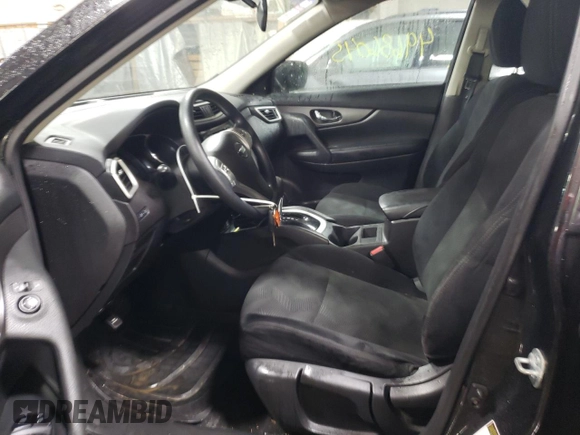 2016 Nissan Rogue SL with VIN 5N1AT2MT4GC847376, listed as a Copart auction lot 49686045 with 70,856 mi miles and Salvage Title. Bid and sale history available at carsss.com. Image 7.