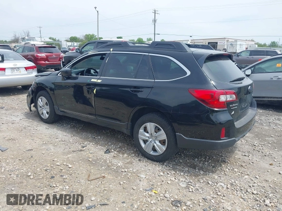 2016 Subaru Outback 2.5i with VIN 4S4BSBAC0G3354760, listed as a IAAI auction lot 42356074 with 184,536 mi miles and . Bid and sale history available at DreamBid. Image 3.