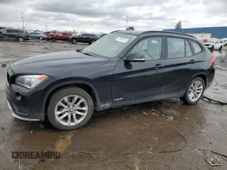 2015 BMW X1 xDrive28i with VIN WBAVL1C59FVY36537, listed as a Copart auction lot 47545915 with 96,001 mi miles and Clean Title. Bid and sale history available at carsss.com. Image 1.