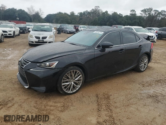 2017 Lexus IS 200t with VIN JTHBA1D21H5060292, listed as a Copart auction lot 83336214 with 87,865 mi miles and Salvage Title. Bid and sale history available at DreamBid. Image 1.