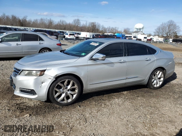 2014 Chevrolet Impala LTZ with VIN 2G1155S36E9101768, listed as a Copart auction lot 46809825 with 158,063 mi miles and Salvage Title. Bid and sale history available at DreamBid. Image 1.